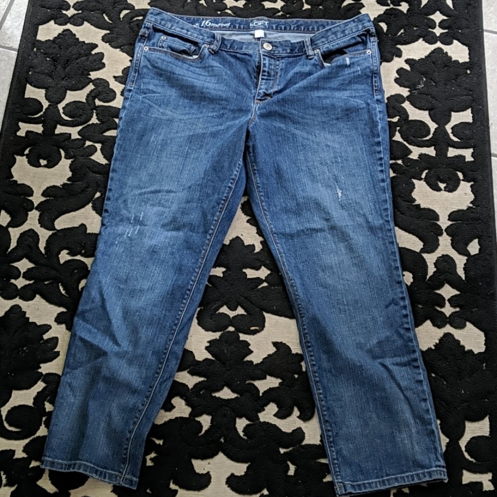 Ann Taylor loft boyfriend jeans